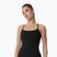 Maglietta da allenamento da donna Cardio Bunny With Built-in Black bra