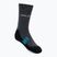 Calze da trekking da donna Brubeck BTR002 Trekking Light grafite/turchese