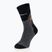 Calze da uomo Brubeck Trekking Merino grafite/arancio