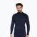 Felpa termica da uomo Brubeck Extreme Merino 1/3 Zip navy