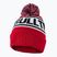 Berretto invernale da uomo Pitbull Beanie Fleming II rosso/marino scuro