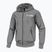 Uomo Pitbull West Coast Athletic Logo Giacca di nylon con cappuccio grigio chiaro