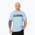 Maglietta da uomo Pitbull Eighty Nine Dog blu chiaro