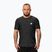 Maglietta Pitbull Small Logo Casual Sport uomo nero melange