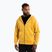Felpa con zip e cappuccio Pitbull Lancaster 2 da uomo, giallo slavato