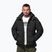 Giacca invernale da uomo Pitbull Piedmont Quilted Hooded black