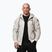 Giacca uomo Pitbull Athletic Logo Nylon Hooded light sand