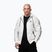 Giacca uomo Pitbull Athletic Tape Nylon Hooded off white