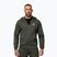 Felpa da uomo Pitbull Tape Parker Hooded Zip old green