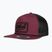 Cappellino con visiera da uomo Pitbull Original 1989 burgundy/black