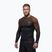 Rashguard a maniche lunghe da uomo Pitbull Belt Rashguard brown