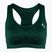 Reggiseno fitness Carpatree Phase Seamless verde bottiglia