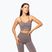 Reggiseno da allenamento Carpatree Allure Seamless marrone melange (pepe mais)