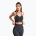 Reggiseno sportivo Carpatree Allure Seamless titanium grey