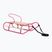 Slitte metalliche HUMBAKA with backrest and footrests pink