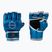 Guanti da grappling Octagon MMA blu metallizzato