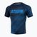 Rashguard Octagon Blocks Premium blu da uomo