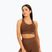 Reggiseno fitness Gym Glamour Push Up cioccolato