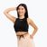 Top da allenamento donna Gym Glamour Tied nero