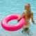 AQUASTIC ruota da nuoto per bambini ASR-076P rosa