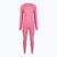 Completo di biancheria termica da donna Woolcano SET1109 Pink