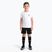 Completo da calcio per bambini OneTeam Precision Set maglia e pantaloncini bianco