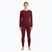 Completo intimo termico donna WOOLCANO Merino SET0543 burgundy