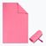 AQUASTIC Havlu L asciugamano rosa ad asciugatura rapida
