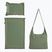 Tappeto per agopressione TREXO ECO con cuscino TXO-B4Z006-GN verde