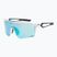 Occhiali da sole GOG Valhalla bianco opaco/nero/riflesso blu cielo