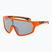 Occhiali da sole per bambini GOG Flint matte neon orange/black reflex silver