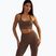 Reggiseno da allenamento BeShaped Gym Queen marrone