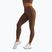 Leggings da allenamento da donna BeShaped Gym Queen marrone
