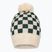 KID STORY berretto invernale per bambini Merino verde scacchiera
