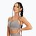 Reggiseno da allenamento Gym Glamour Push Up 2.0 grigio fantasma