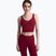 Top da yoga da donna JOYINME Grace red wine