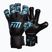 Guanti da portiere Football Masters Invictus X Training nero/blu