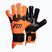 Guanti da portiere Football Masters Invictus X PRO arancione fluo
