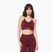 Reggiseno sportivo Carpatree Allure Seamless burgundy