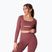 Maglia a maniche lunghe da allenamento da donna Carpatree Dopamine Buzz Seamless rose/brown