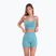 Pantaloncini da allenamento da donna Carpatree Allure Seamless milky blue