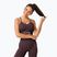 Reggiseno sportivo Carpatree Allure Seamless berry brown