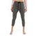 Pantaloni yoga donna Moonhola Cosmic Cropped Track Pants grigio 220