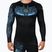 Ground Game Viking, costume da bagno a maniche lunghe da uomo, nero/blu
