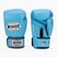 WINDY Guantoni da boxe classici in pelle sintetica blu cielo
