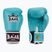 RAJA BOXING Guanti da boxe singoli standard in vera pelle blu chiaro