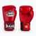 RAJA BOXING Guanti da boxe singoli standard in vera pelle rossi
