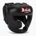 RAJA BOXING Casco da boxe nero semipelle