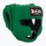 RAJA BOXING Casco da boxe verde semipelle