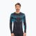 Maglia termica a manica lunga da uomo Brubeck Dry graphite/blue